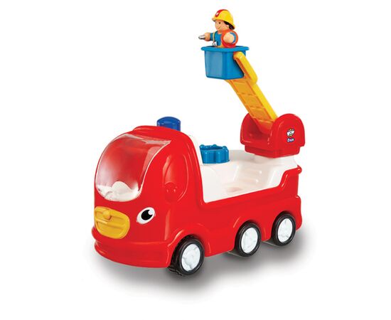 Развивающая игрушка Wow Toys Ernie Fire Engine Пожарная машина (10321), изображение 3 Развивающая игрушка Wow Toys Ernie Fire Engine Пожарная машина (10321), изображение 3