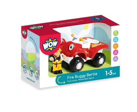 Развивающая игрушка Wow Toys Пожарник Берти на квадроцикле (10311), изображение 4 Развивающая игрушка Wow Toys Пожарник Берти на квадроцикле (10311), изображение 4