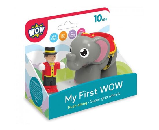 Развивающая игрушка Wow Toys Цирковой слон (10418), изображение 3 Развивающая игрушка Wow Toys Цирковой слон (10418), изображение 3