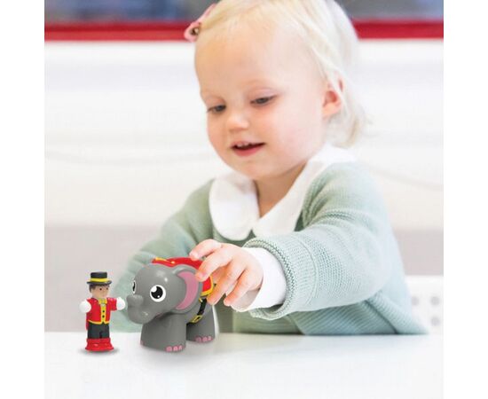 Развивающая игрушка Wow Toys Цирковой слон (10418), изображение 4 Развивающая игрушка Wow Toys Цирковой слон (10418), изображение 4