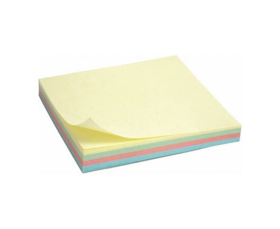 Бумага для заметок Axent with adhesive layer 75x75мм, 100sheets.,pastel colors mix (2325-01-А)