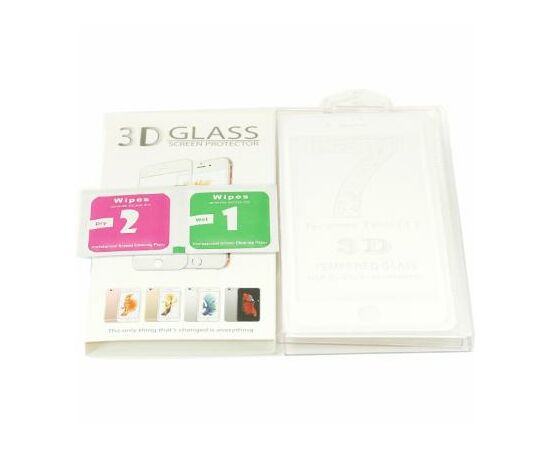 Стекло защитное PowerPlant 3D Apple iPhone 7 Plus/8 Plus White (GL600212), изображение 3 Стекло защитное PowerPlant 3D Apple iPhone 7 Plus/8 Plus White (GL600212), изображение 3