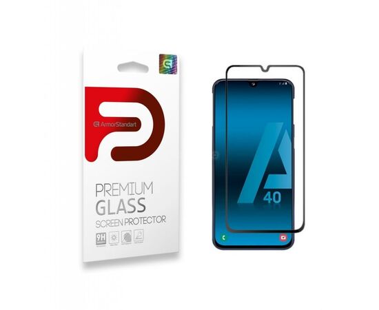 Скло захисне Armorstandart для Samsung Galaxy A40 2019 (A405) Black (ARM54470-GFG-BK)