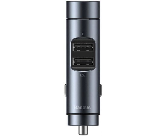 FM модулятор Baseus Energy Column MP3 Dark grey (CCNLZ-C0G)