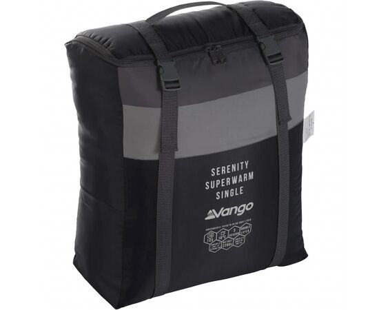 Спальный мешок Vango Serenity Superwarm Single -3C Shadow Grey Left (928207), изображение 3 Спальный мешок Vango Serenity Superwarm Single -3C Shadow Grey Left (928207), изображение 3
