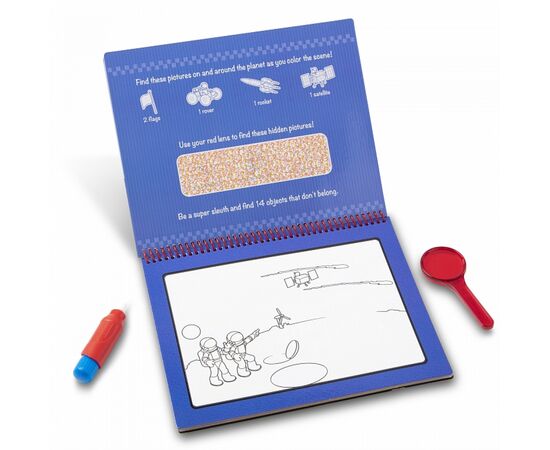 Набір для творчості Melissa&Doug Мега-водна чарівна розмальовка Пригоди (MD30172), зображення 2 Набір для творчості Melissa&Doug Мега-водна чарівна розмальовка Пригоди (MD30172), зображення 2