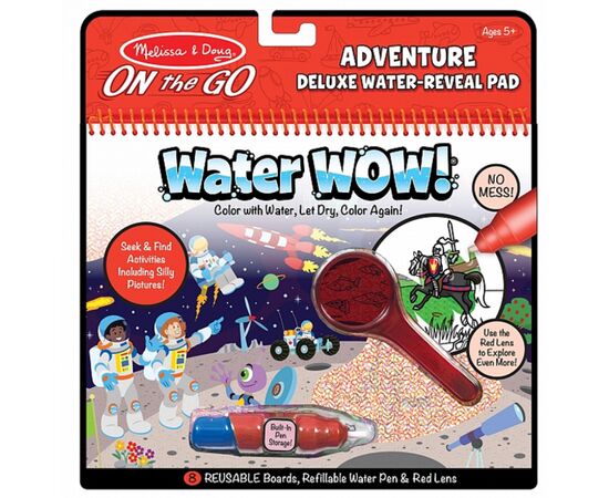 Набір для творчості Melissa&Doug Мега-водна чарівна розмальовка Пригоди (MD30172)