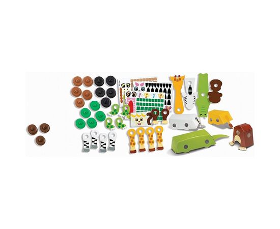 Набор для творчества Melissa&Doug Веселые животные Сафари (MD30190), изображение 2 Набор для творчества Melissa&Doug Веселые животные Сафари (MD30190), изображение 2