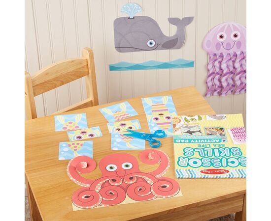 Набор для творчества Melissa&Doug Вырежи сам животных Океана (MD32007), изображение 4 Набор для творчества Melissa&Doug Вырежи сам животных Океана (MD32007), изображение 4