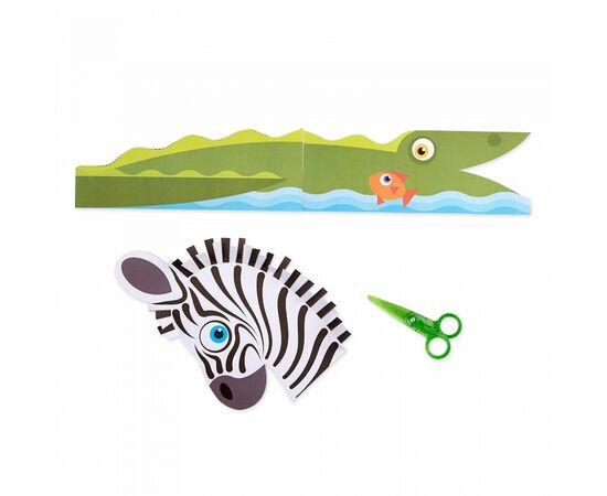 Набор для творчества Melissa&Doug Вырежи сам животных Сафари (MD32006), изображение 2
