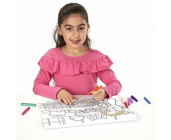 Набор для творчества Melissa&Doug раскрасок Город (MD30250), изображение 3