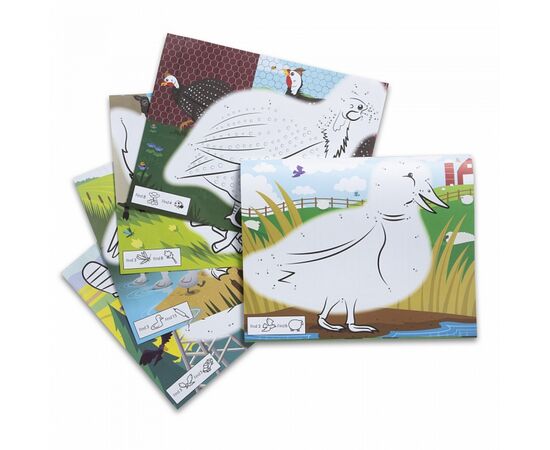 Набор для творчества Melissa&Doug раскрасок по номерам Ферма (MD30260), изображение 2 Набор для творчества Melissa&Doug раскрасок по номерам Ферма (MD30260), изображение 2