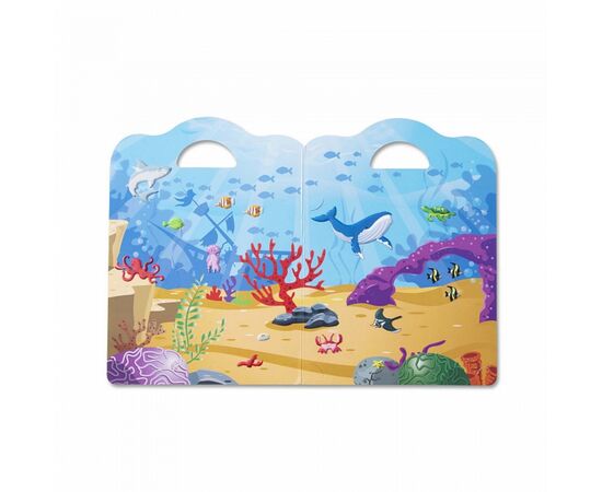 Набор для творчества Melissa&Doug объемные многоразовые наклейки Океан (MD30520), изображение 5 Набор для творчества Melissa&Doug объемные многоразовые наклейки Океан (MD30520), изображение 5