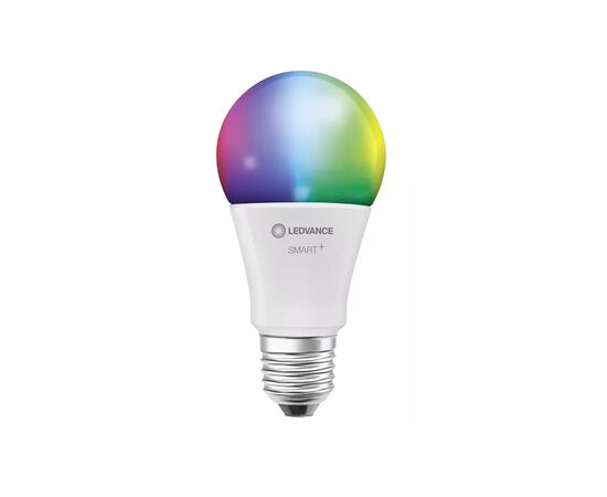 Розумна лампочка Osram LEDSMART+ WiFi A60 9W (806Lm) 2700-6500K + RGB E27 (4058075485754), зображення 2 Розумна лампочка Osram LEDSMART+ WiFi A60 9W (806Lm) 2700-6500K + RGB E27 (4058075485754), зображення 2