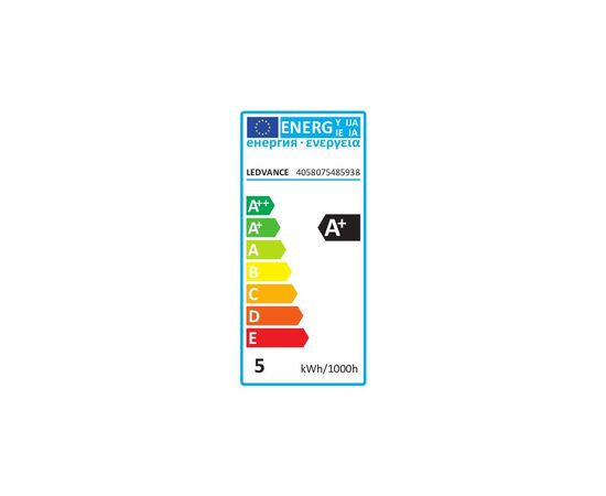 Умная лампочка Osram LEDSMART+ WiFi B40 5W (470Lm) 2700-6500K + RGB E14 (4058075485938), изображение 6 Умная лампочка Osram LEDSMART+ WiFi B40 5W (470Lm) 2700-6500K + RGB E14 (4058075485938), изображение 6