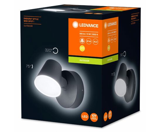 Светильник Osram LED ENDURA STYLE Midi Spot I 13w (800Lm) 3000K (4058075205475), изображение 4 Светильник Osram LED ENDURA STYLE Midi Spot I 13w (800Lm) 3000K (4058075205475), изображение 4