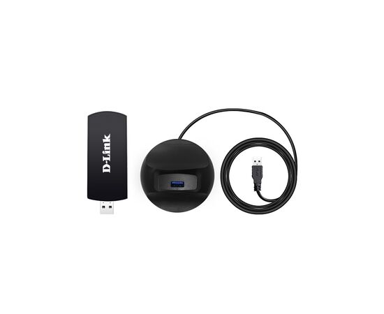 Мережева карта Wi-Fi D-Link DWA-192, зображення 2 Мережева карта Wi-Fi D-Link DWA-192, зображення 2