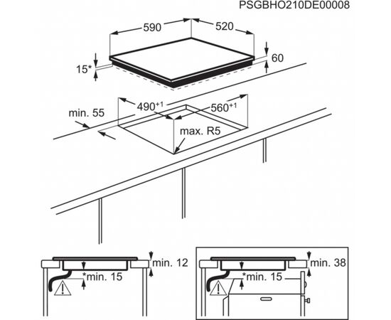 Варочная поверхность Zanussi IPZ642KC, изображение 9