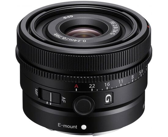 Об'єктив Sony 24mm, f/2.8 G для камер NEX (SEL24F28G.SYX)