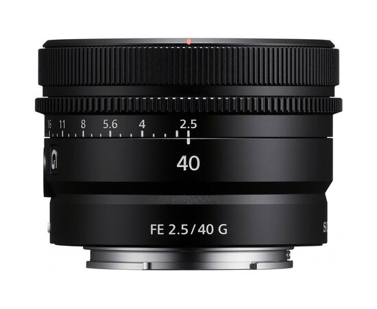 Объектив Sony 40mm, f/2.5 G для камер NEX (SEL40F25G.SYX), изображение 3 Объектив Sony 40mm, f/2.5 G для камер NEX (SEL40F25G.SYX), изображение 3