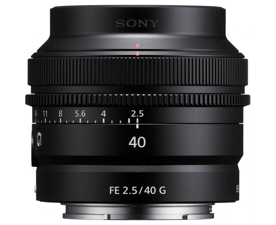 Объектив Sony 40mm, f/2.5 G для камер NEX (SEL40F25G.SYX), изображение 4 Объектив Sony 40mm, f/2.5 G для камер NEX (SEL40F25G.SYX), изображение 4