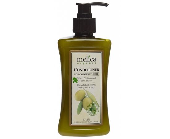 Кондиционер для волос Melica Organic с УФ-фильтрами и экстрактом оливок 300 мл (4770416340675)
