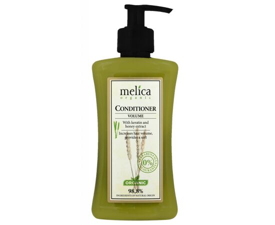 Кондиционер для волос Melica Organic с кератином и экстрактом меда 300 мл (4770416340644)
