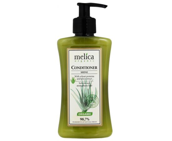 Кондиционер для волос Melica Organic с протеинами пшеницы и экстрактом алоэ 300 мл (4770416340651)