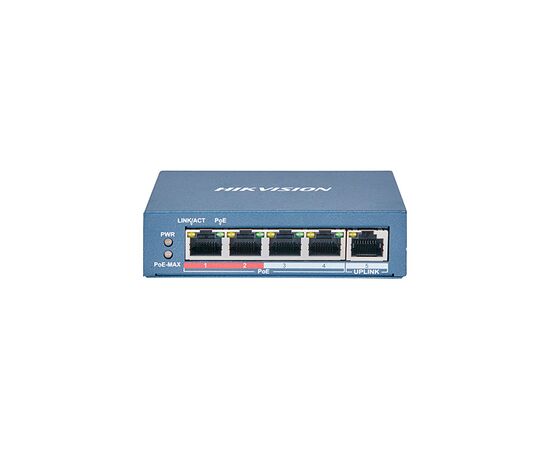 Комутатор мережевий Hikvision DS-3E1105P-EI
