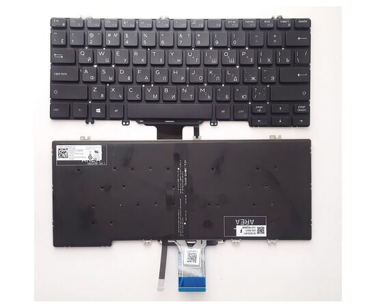 Клавиатура ноутбука Dell Latitude E5280/E5289/E7280/E7390 чорна RU (A46180)