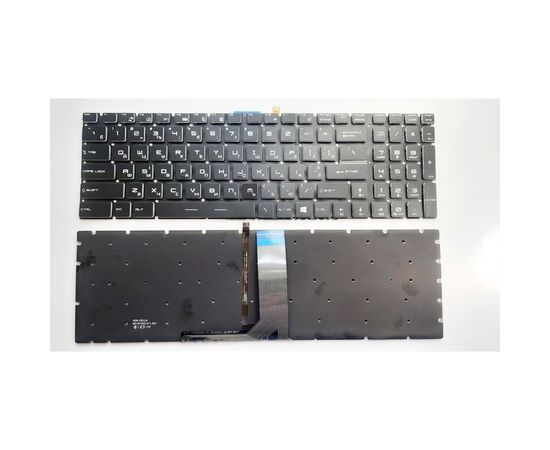 Клавиатура ноутбука MSI GE62/GE72/GS60/GS70/GT72/WS60 черна с подсв UA (A46185)