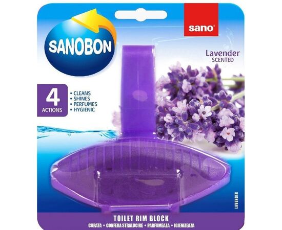 Туалетний блок Sano Лаванда 55 г (7290102990054)