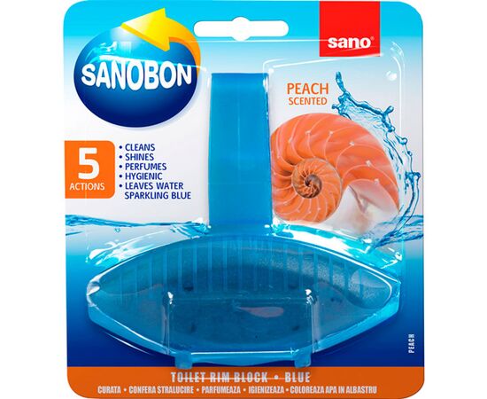 Туалетный блок Sano Персик 55 г (7290005426964)