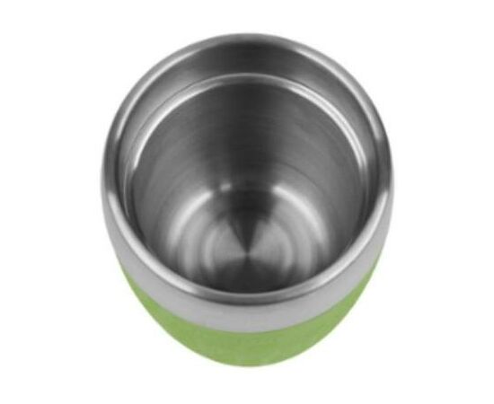 Термокружка Tefal TRAVEL CUP 0.2L silver/lime (K3080314), изображение 4 Термокружка Tefal TRAVEL CUP 0.2L silver/lime (K3080314), изображение 4
