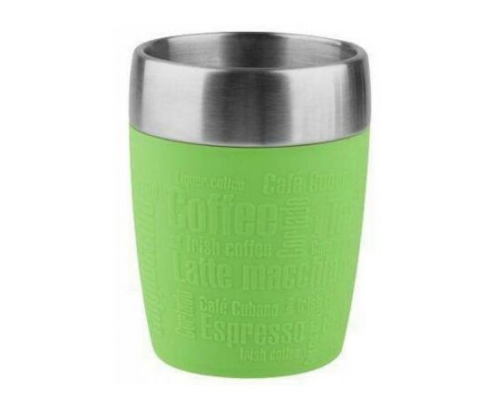 Термокружка Tefal TRAVEL CUP 0.2L silver/lime (K3080314)