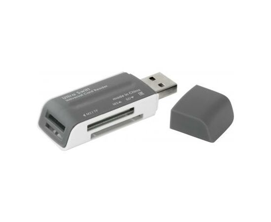 Считыватель флеш-карт Defender Ultra Swift USB 2.0 (83260), изображение 2 Считыватель флеш-карт Defender Ultra Swift USB 2.0 (83260), изображение 2