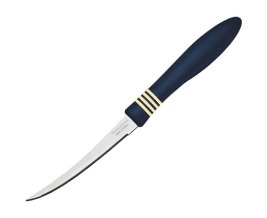 Кухонний ніж Tramontina COR & COR для томатов 127 мм Blue (23462/135)