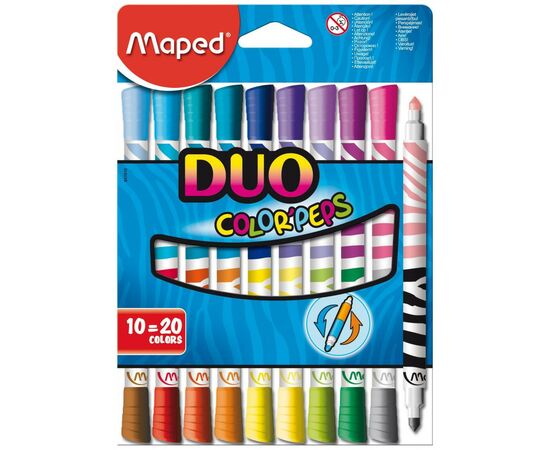 Набір для творчості Maped Фломастери Maped Color Peps Duo (MP.847010)