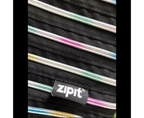 Рюкзак шкільний Zipit Zipper Black Rainbow Teeth (ZBPL-10), зображення 8 Рюкзак шкільний Zipit Zipper Black Rainbow Teeth (ZBPL-10), зображення 8