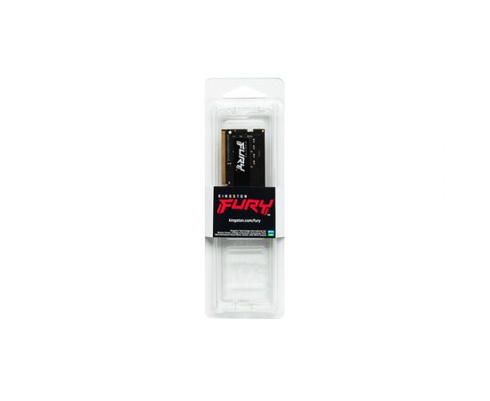 Модуль памяти для ноутбука SoDIMM DDR4 32GB 2666 MHz Fury Impact Kingston Fury (ex.HyperX) (KF426S16IB/32), изображение 4 Модуль памяти для ноутбука SoDIMM DDR4 32GB 2666 MHz Fury Impact Kingston Fury (ex.HyperX) (KF426S16IB/32), изображение 4