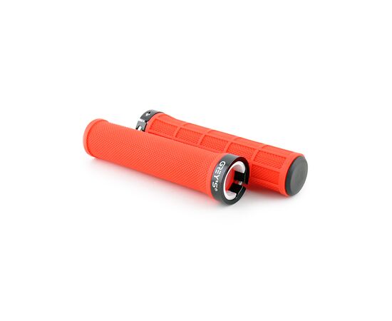 Грипсы Grey's с резиновым покрытием 2 шт 130 мм Red (GR17410), изображение 2 Грипсы Grey's с резиновым покрытием 2 шт 130 мм Red (GR17410), изображение 2