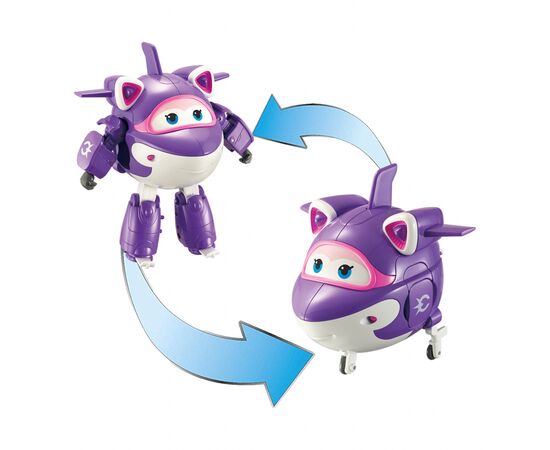 Трансформер Super Wings Transforming-Supercharge Crystal Кристал (EU740263), изображение 3 Трансформер Super Wings Transforming-Supercharge Crystal Кристал (EU740263), изображение 3