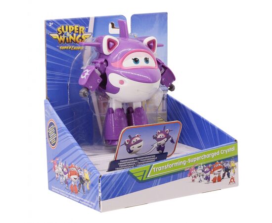 Трансформер Super Wings Transforming-Supercharge Crystal Кристал (EU740263), изображение 5 Трансформер Super Wings Transforming-Supercharge Crystal Кристал (EU740263), изображение 5