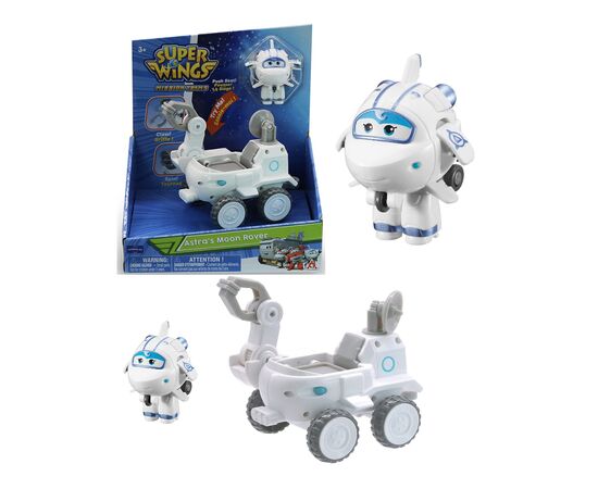 Игровой набор Super Wings Astra's Moon Rover, Лунный автомобиль Астры (EU730844), изображение 5 Игровой набор Super Wings Astra's Moon Rover, Лунный автомобиль Астры (EU730844), изображение 5