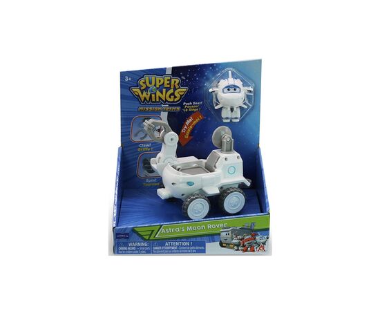 Игровой набор Super Wings Astra's Moon Rover, Лунный автомобиль Астры (EU730844), изображение 6 Игровой набор Super Wings Astra's Moon Rover, Лунный автомобиль Астры (EU730844), изображение 6