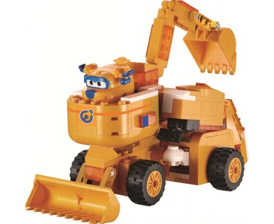 Конструктор Super Wings Blocks 2-in-1 Buildable Transforming Vehicle Donnie, Донни (EU385007), изображение 2 Конструктор Super Wings Blocks 2-in-1 Buildable Transforming Vehicle Donnie, Донни (EU385007), изображение 2