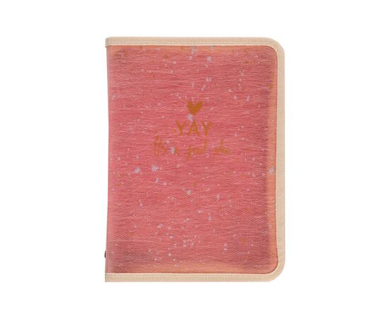 Папка на блискавці Axent об'ємна А4 Shade Coral (1804-14-A)