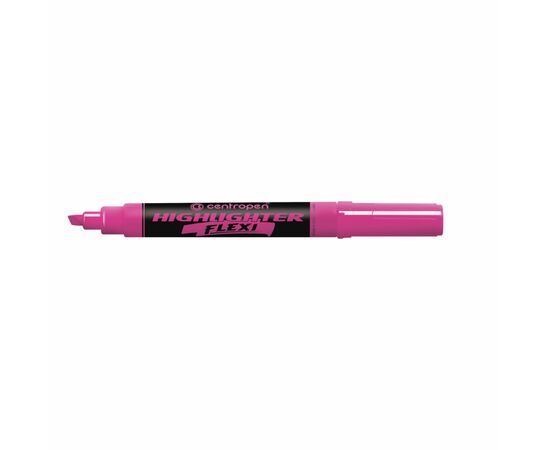 Маркер Centropen Fax Flexi 1-4.6 мм Розовый (8542/09)