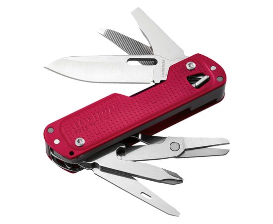 Мультитул Leatherman Free T4 Crimson (832871), изображение 2 Мультитул Leatherman Free T4 Crimson (832871), изображение 2