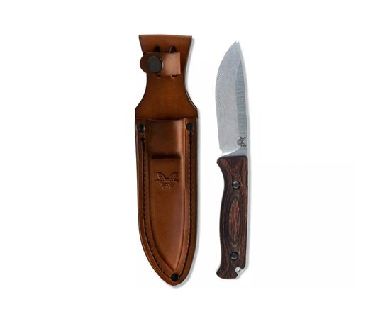 Нож Benchmade Saddle Mountain Skinner Wood (15002), изображение 6 Нож Benchmade Saddle Mountain Skinner Wood (15002), изображение 6
